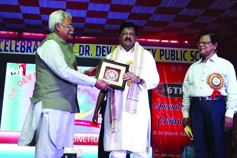 Dev Mohanty Public School annual day celebration ASMACS CSR education initiative