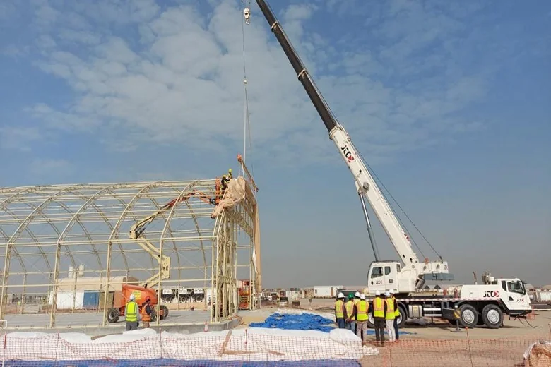 ASMACS civil construction project work in progress India