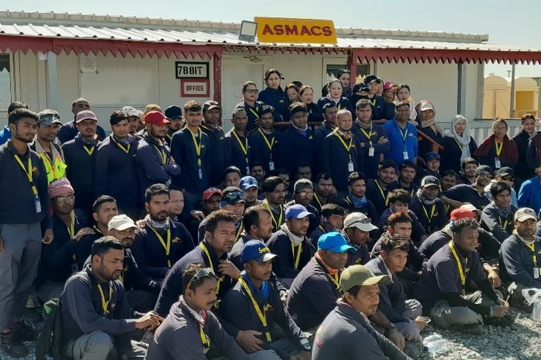ASMACS BLS team site office US Army Camp Arifjan Kuwait contract