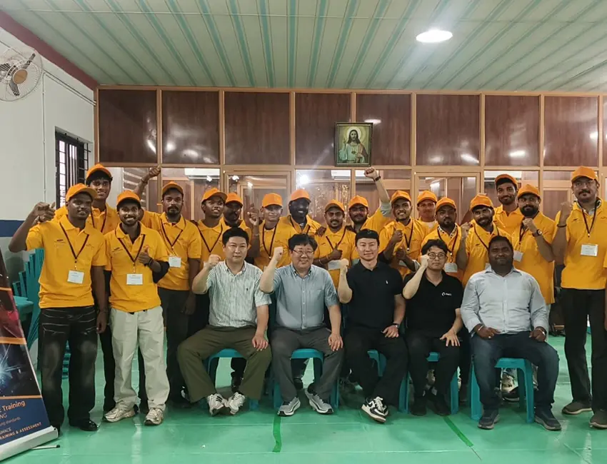 Second batch of E7 visa skilled workers deployed by ASMACS Group to South Korea