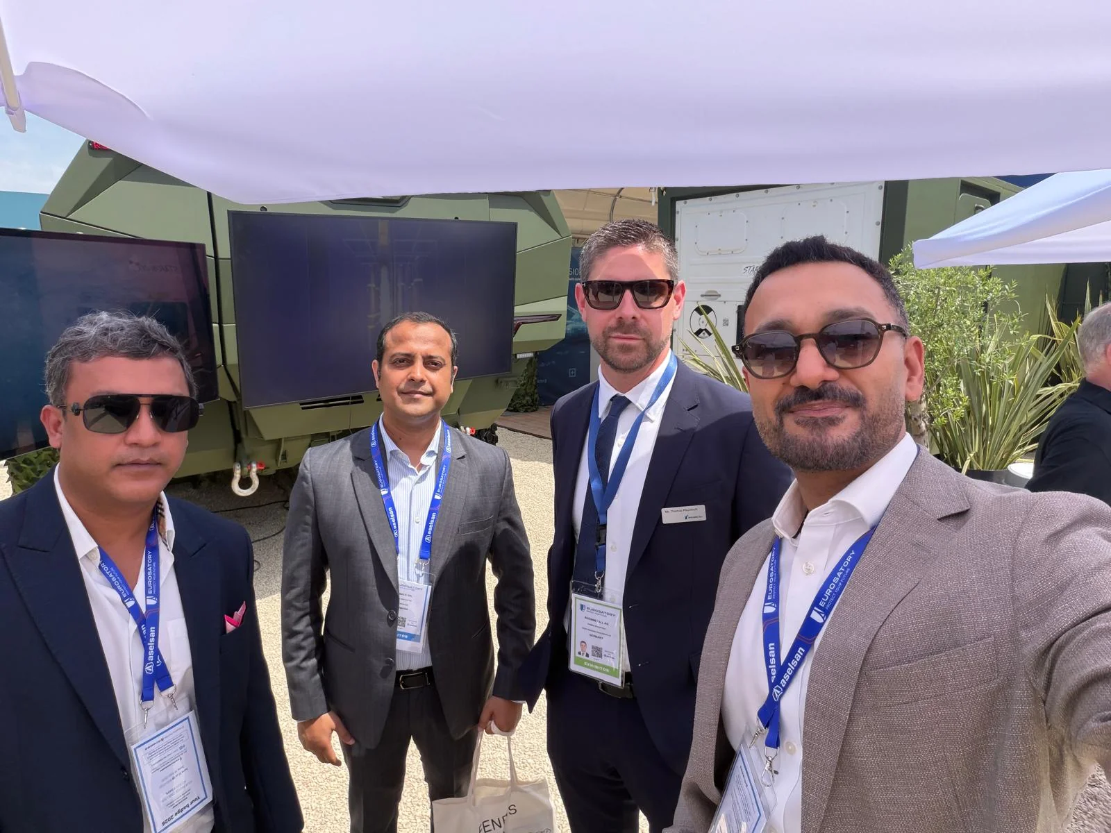 ASMACS Group delegation at Eurosatory 2026 Defence Exhibition in Paris, France