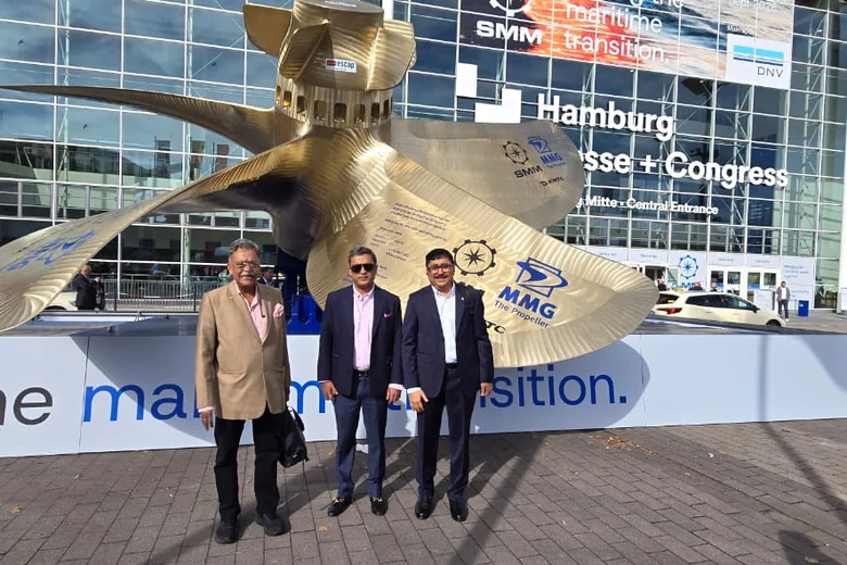 ASMACS Group leadership at the SMM Hamburg 2026 maritime trade fair, Hamburg, Germany